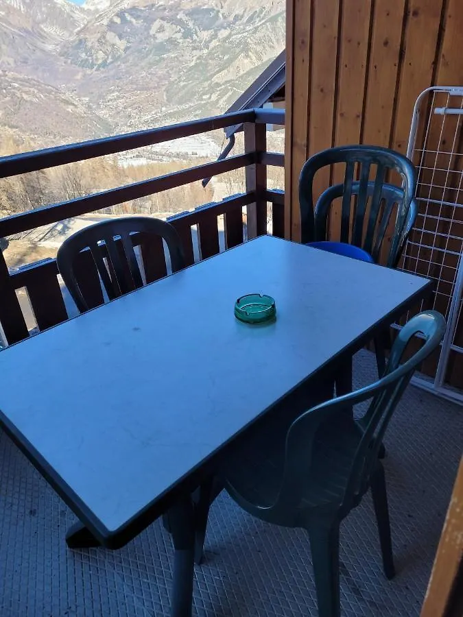 Appartement T2 Vue Exceptionnelle Glacier Et Montagnes Avec Piscine Puy Saint Vincent 1800 Puy-Saint-Vincent France